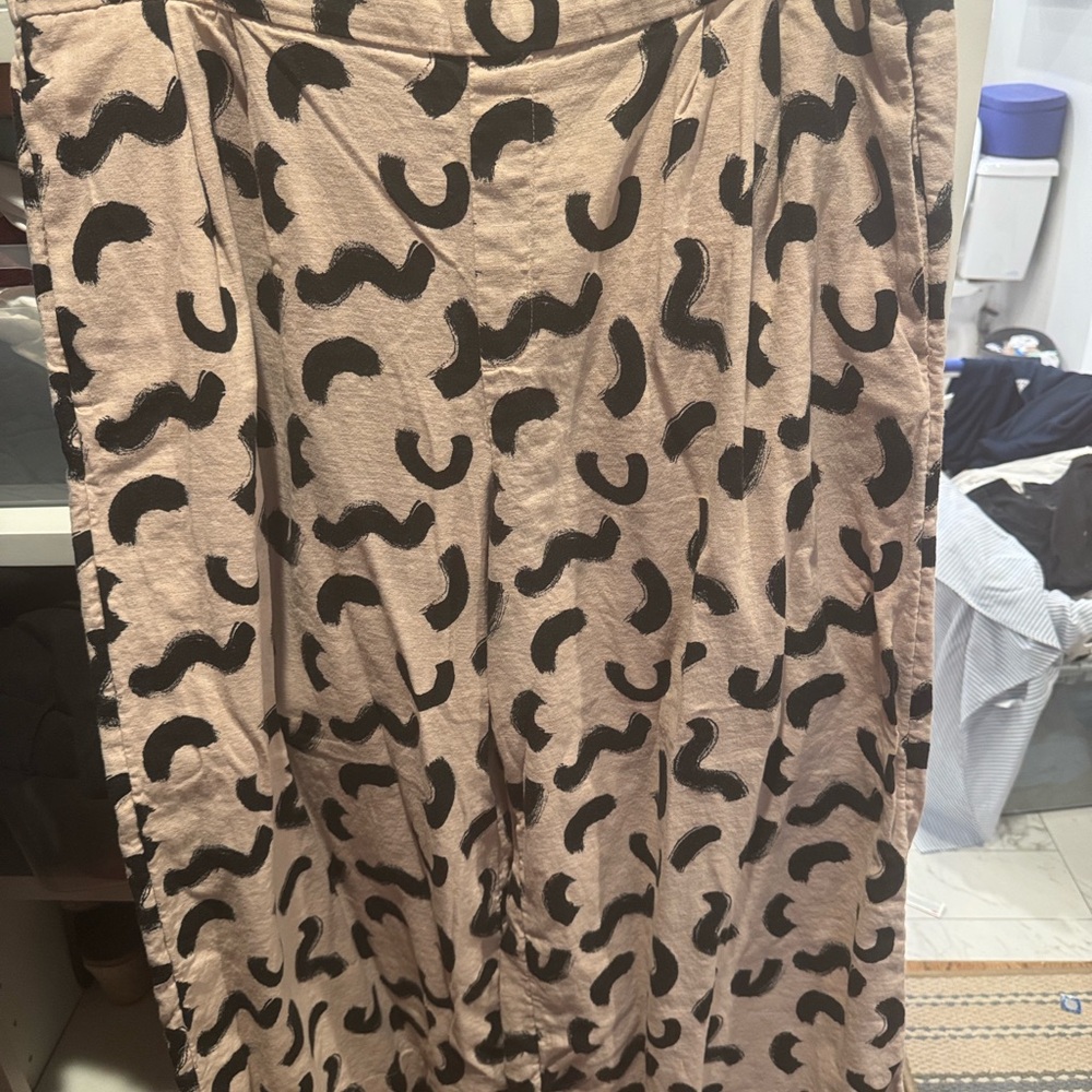 a new day Wide Leg Pants in Black and Tan